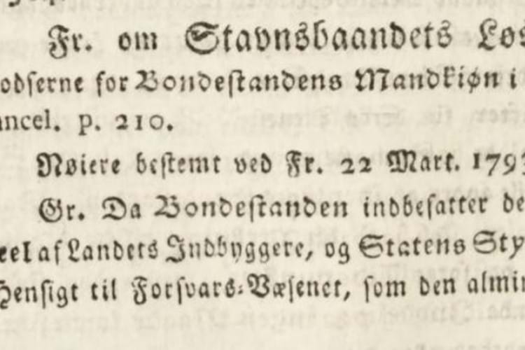Lægdsruller: Hvem blev skrevet ind i lægdsrullerne i 1789?